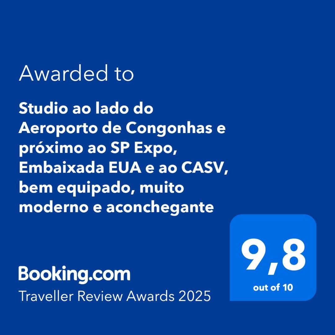 Studio Moderno Com Piscina E Academia Completa Na Cobertura Excelente Espaco De Coworking Proximo Ao Aeroporto De Congonhas E Sp Expo São Paulo Exterior foto